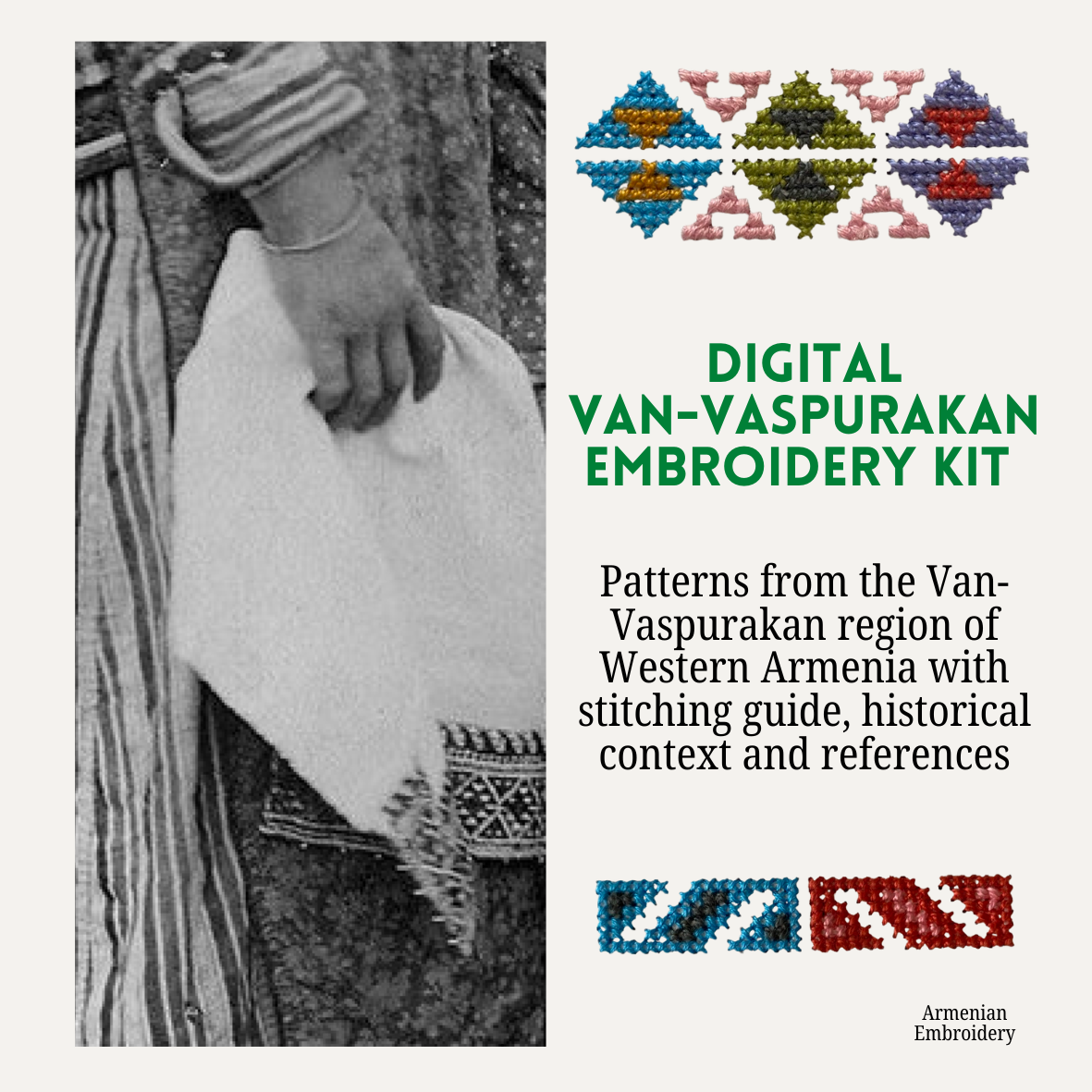 DIGITAL Van Embroidery Kit