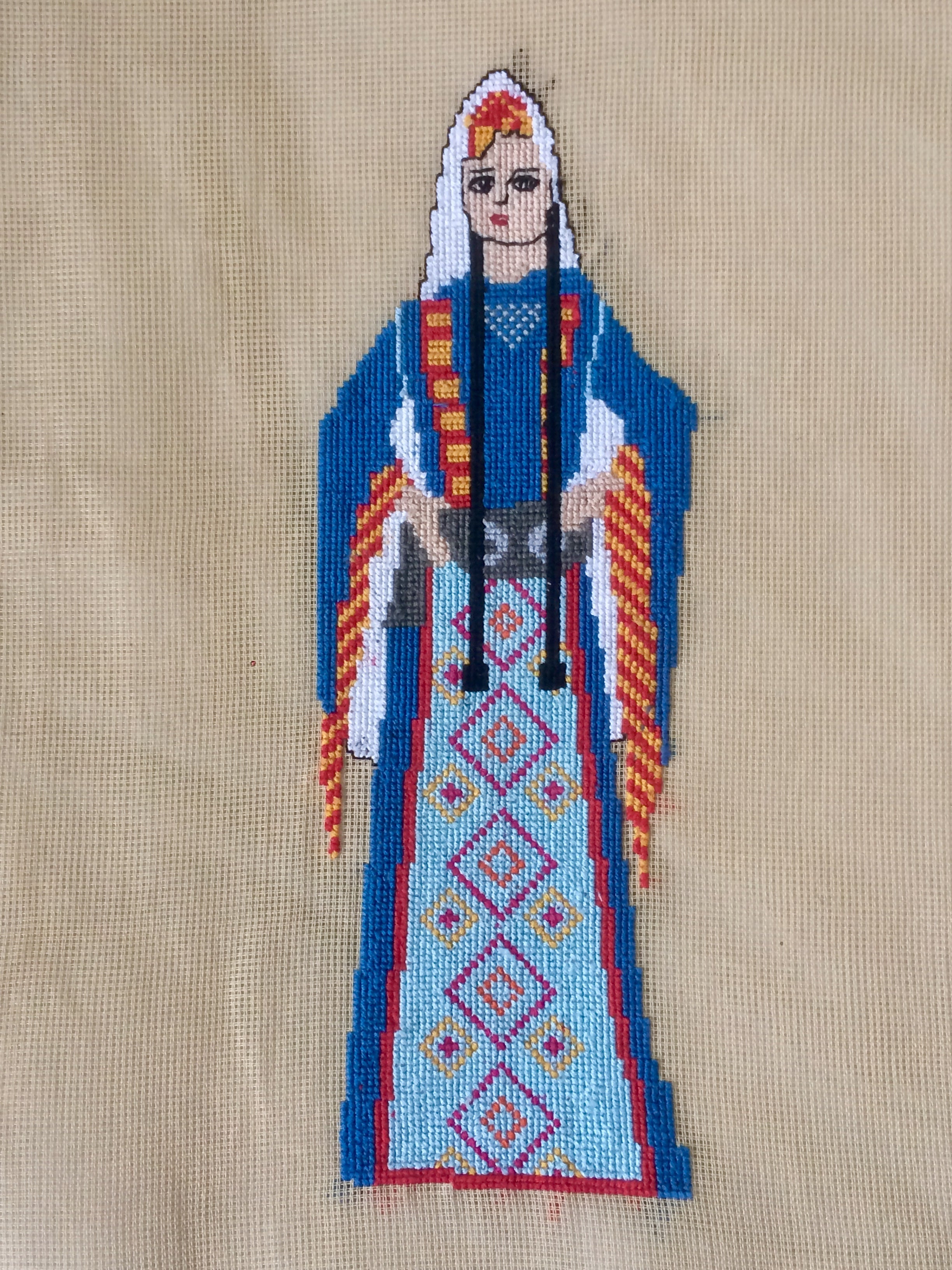 Vaspurakan Cross Stitch Taraz Pattern – Armenian Embroidery