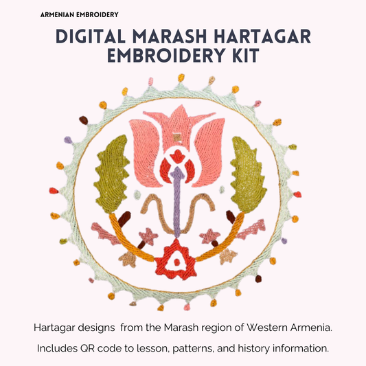 DIGITAL Marash Hartagar Embroidery Kit