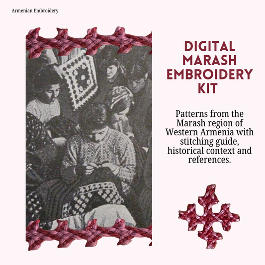 DIGITAL Marash Embroidery Kit